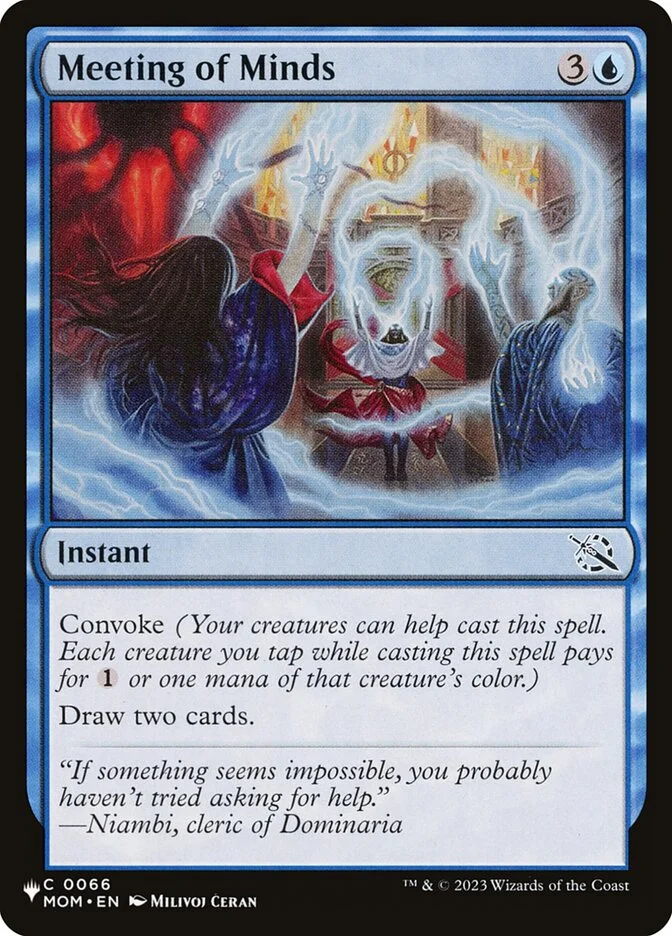Meeting of Minds (The List) - Magic: The Gathering in TCG Land México