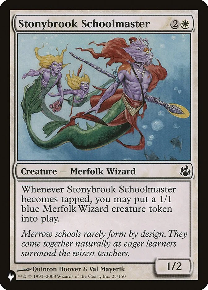 Stonybrook Schoolmaster (The List) - Magic: The Gathering in TCG Land