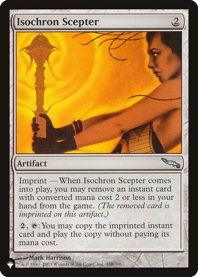 Isochron Scepter (The List) - Magic: The Gathering in TCG Land