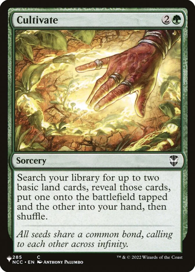 Cultivate (The List) - Magic: The Gathering in TCG Land