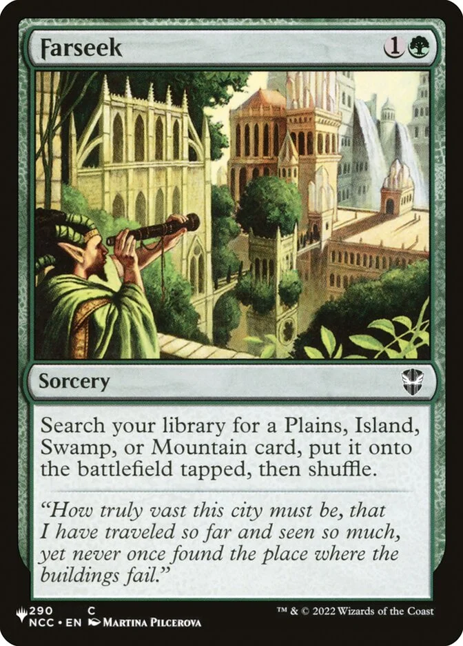 Farseek (The List) - Magic: The Gathering in TCG Land