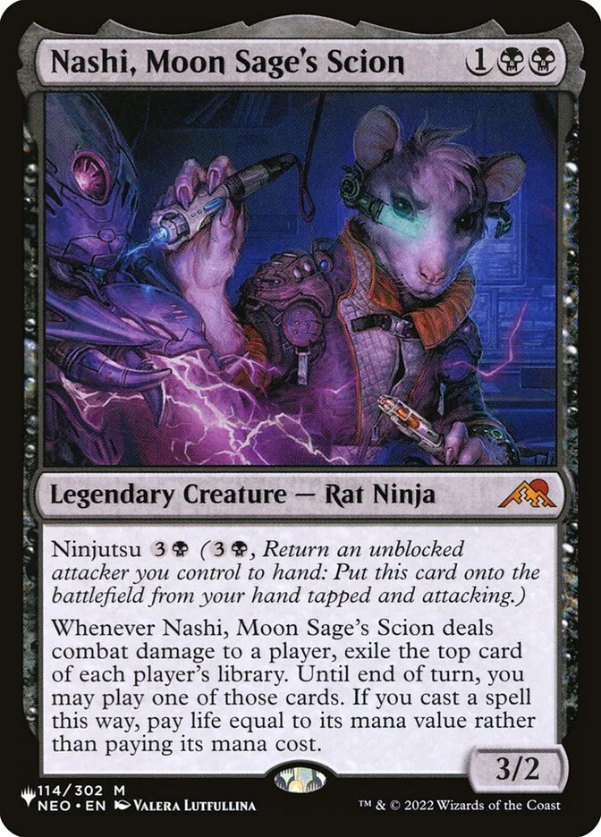 Nashi, Moon Sage's Scion (The List) - Magic: The Gathering in TCG Land