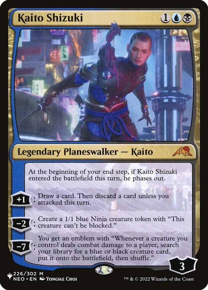 Kaito Shizuki (The List) - Magic: The Gathering in TCG Land México