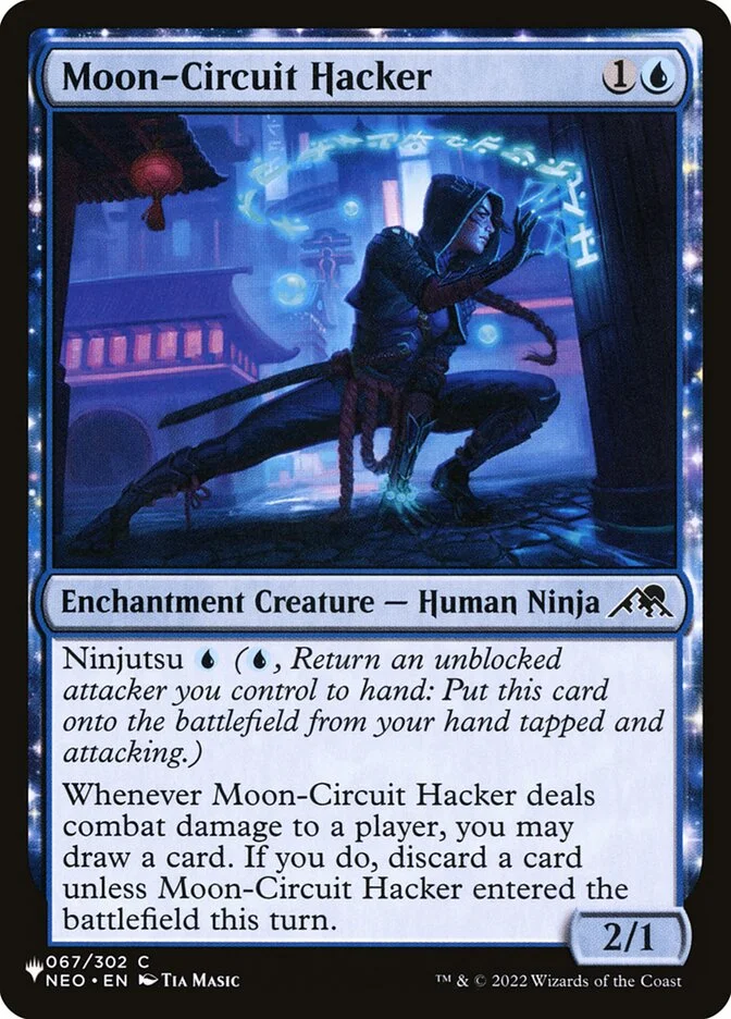 Moon-Circuit Hacker (The List) - Magic: The Gathering in TCG Land