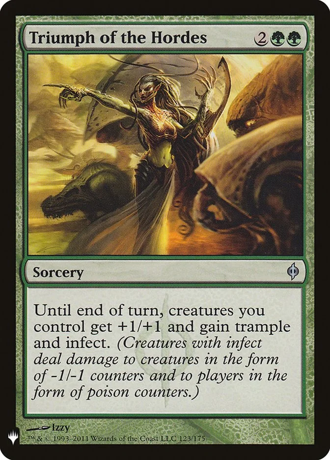 Triumph of the Hordes (The List) - Magic: The Gathering in TCG Land