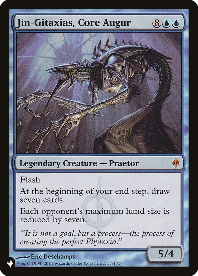 Jin-Gitaxias, Core Augur (The List) - Magic: The Gathering in TCG Land