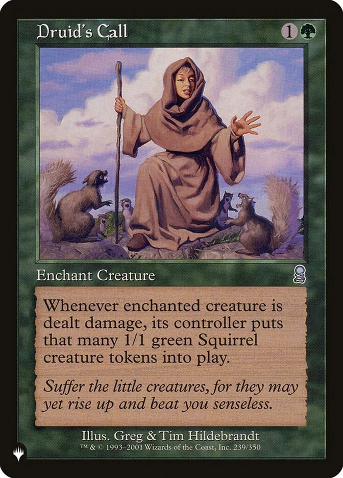 Druid's Call (The List) - Magic: The Gathering in TCG Land
