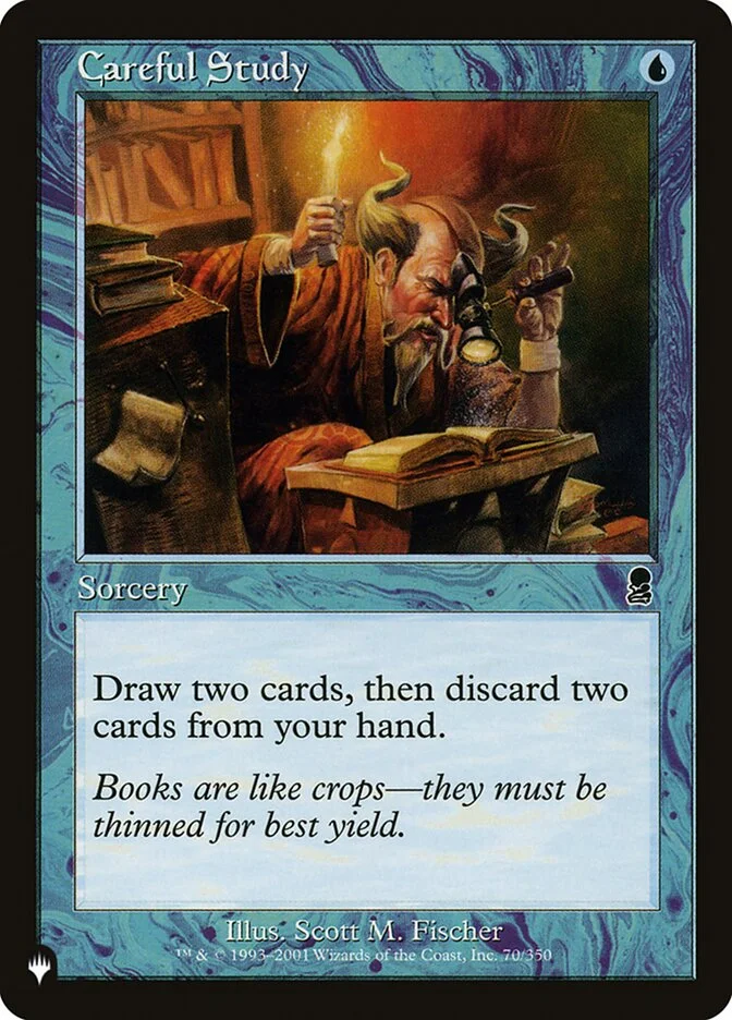 Careful Study (The List) - Magic: The Gathering in TCG Land