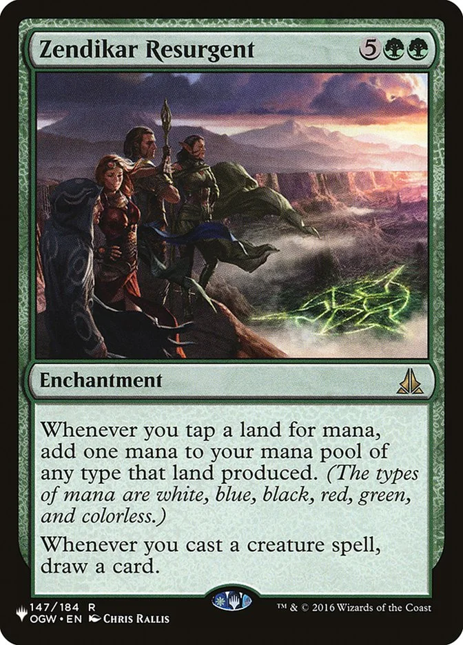 Zendikar Resurgent (The List) - Magic: The Gathering in TCG Land