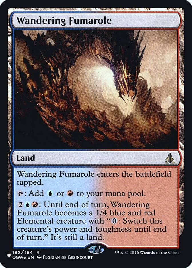 Wandering Fumarole (The List) - Magic: The Gathering in TCG Land