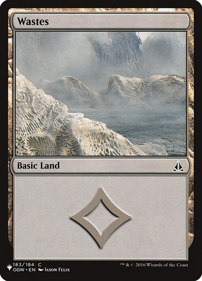Wastes (The List) - Magic: The Gathering in TCG Land