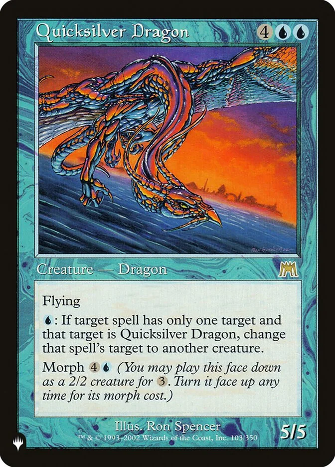 Quicksilver Dragon (The List) - Magic: The Gathering in TCG Land