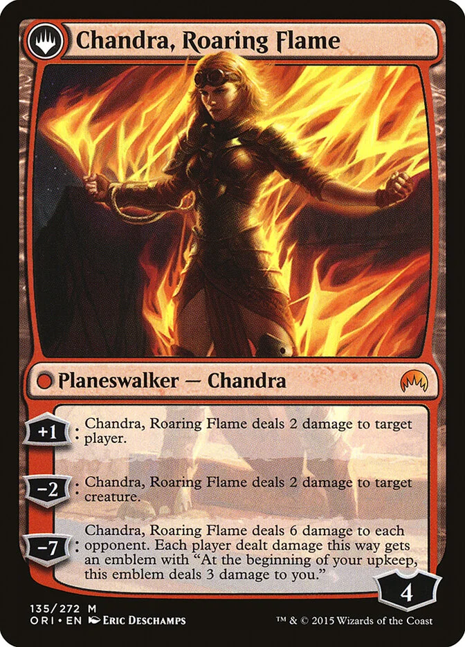 Chandra, Roaring Flame (The List) - Magic: The Gathering in TCG Land México