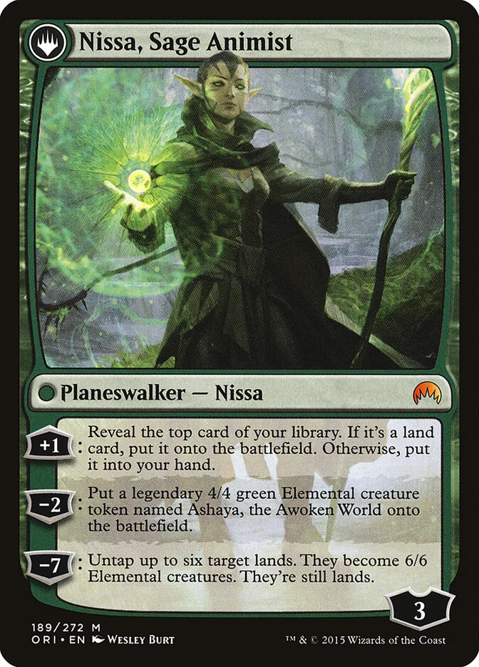 Nissa, Sage Animist (The List) - Magic: The Gathering in TCG Land México
