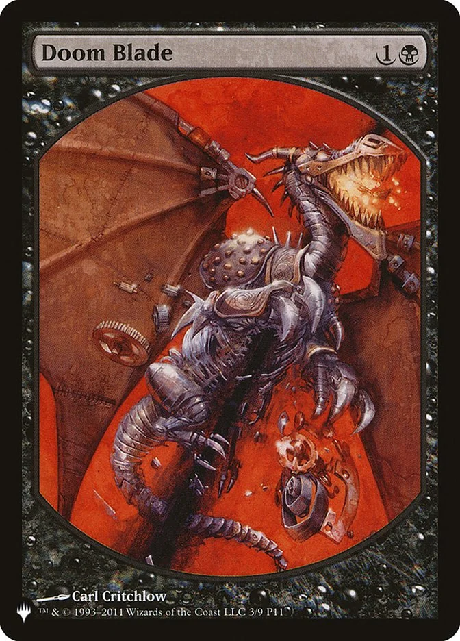 Doom Blade (The List) - Magic: The Gathering in TCG Land