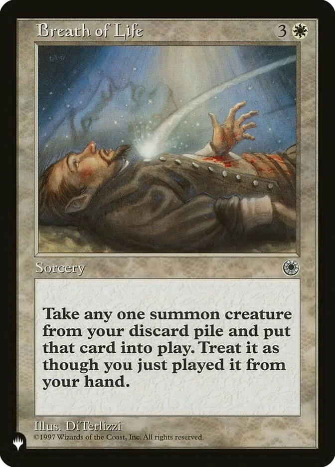 Breath of Life (The List) - Magic: The Gathering in TCG Land