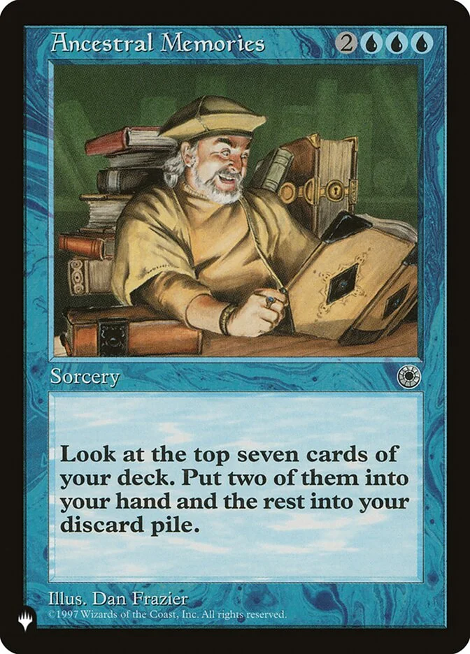 Ancestral Memories (The List) - Magic: The Gathering in TCG Land