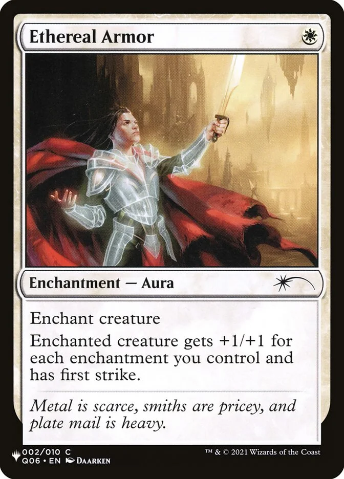 Ethereal Armor (The List) - Magic: The Gathering in TCG Land