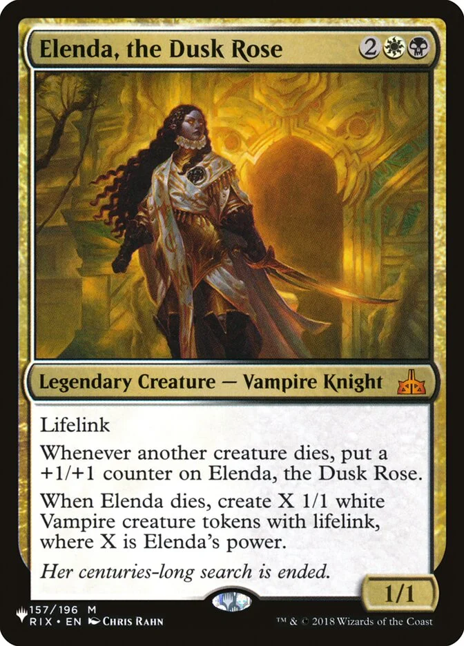 Elenda, the Dusk Rose (The List) - Magic: The Gathering in TCG Land