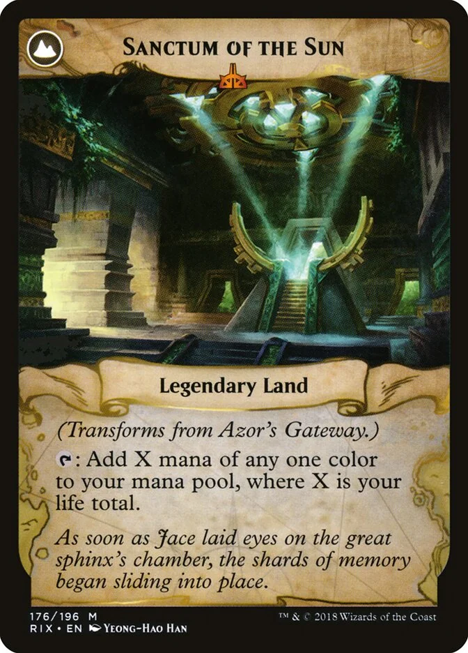 Sanctum of the Sun (The List) - Magic: The Gathering in TCG Land