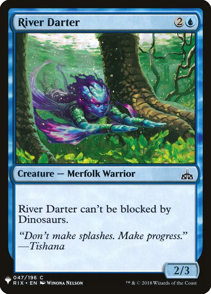 River Darter (The List) - Magic: The Gathering in TCG Land México