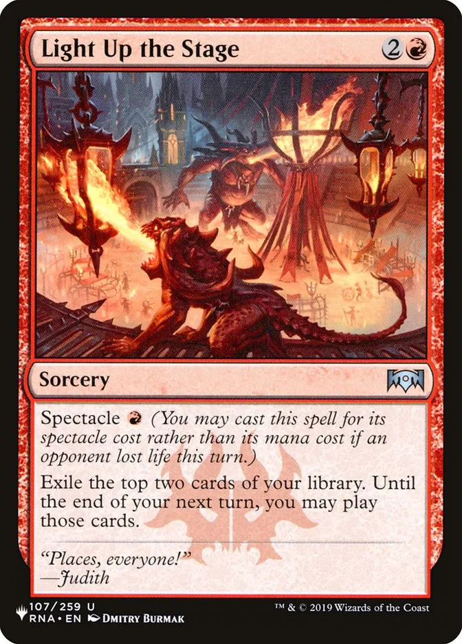 Light Up the Stage (The List) - Magic: The Gathering in TCG Land