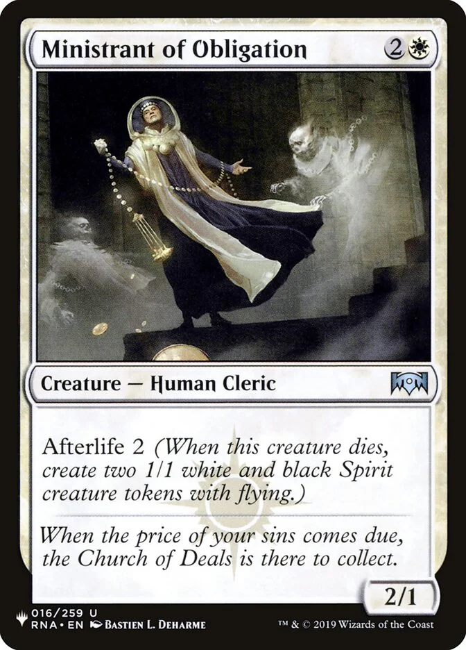 Ministrant of Obligation (The List) - Magic: The Gathering in TCG Land