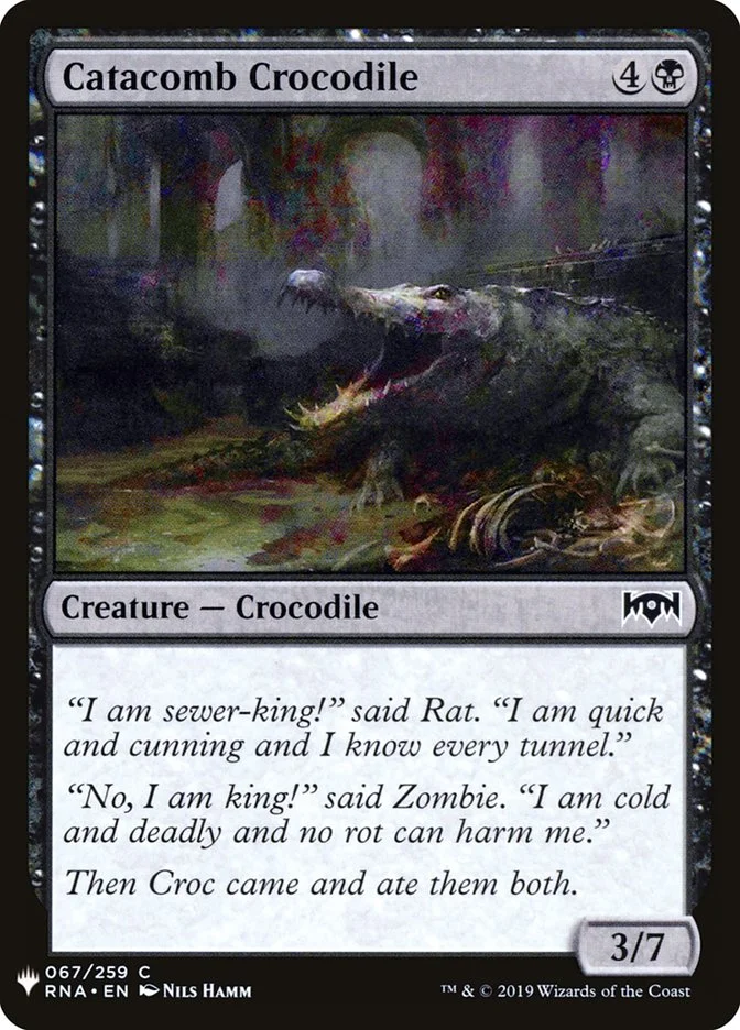 Catacomb Crocodile (The List) - Magic: The Gathering in TCG Land
