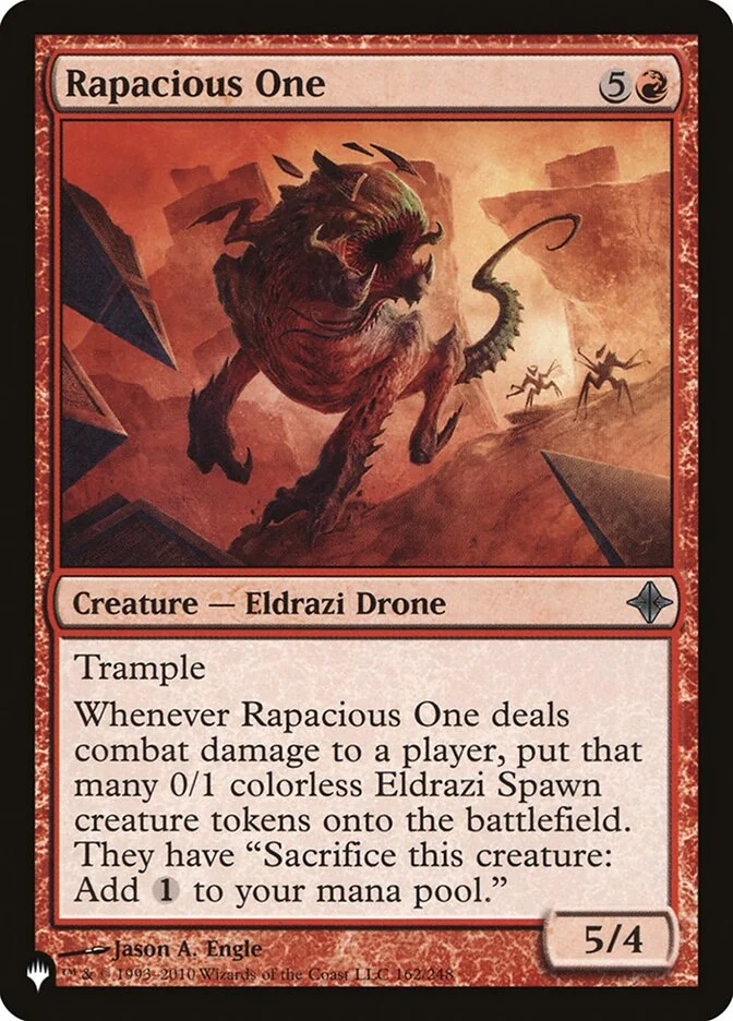 Rapacious One (The List) - Magic: The Gathering in TCG Land