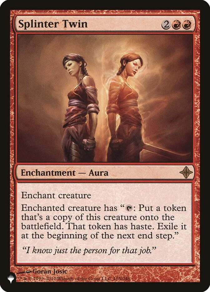 Splinter Twin (The List) - Magic: The Gathering in TCG Land