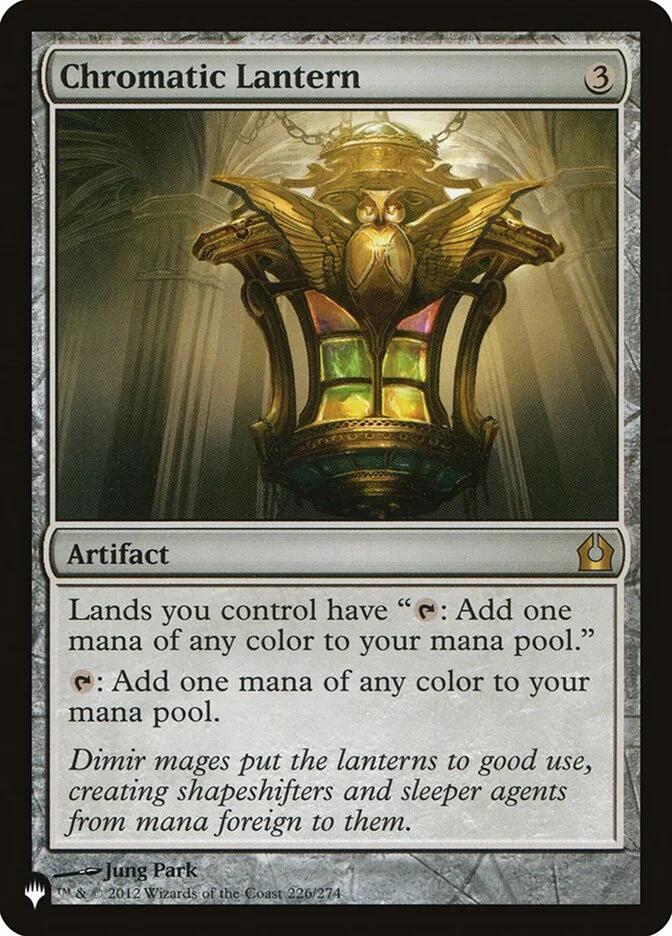Chromatic Lantern (The List) - Magic: The Gathering in TCG Land