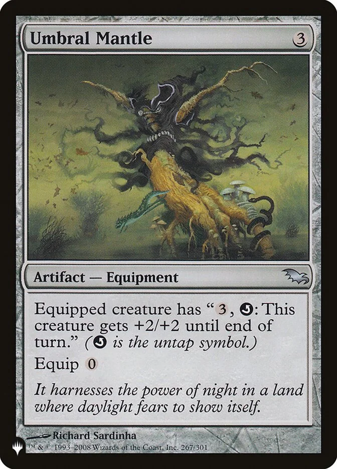 Umbral Mantle (The List) - Magic: The Gathering in TCG Land México