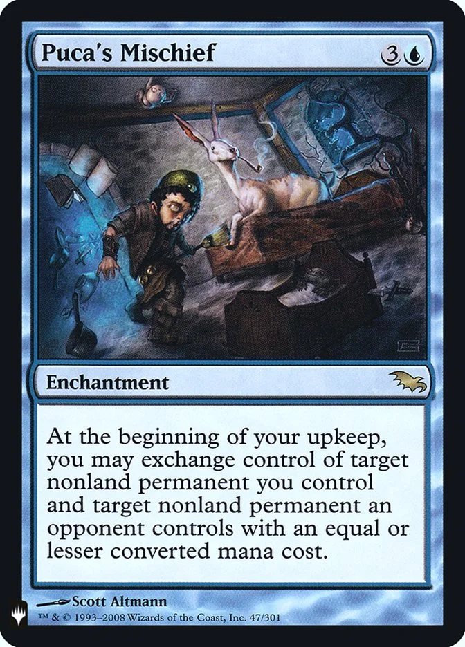 Puca's Mischief (The List) - Magic: The Gathering in TCG Land