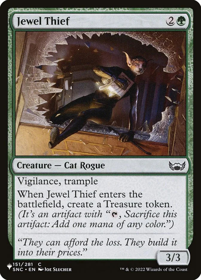 Jewel Thief (The List) - Magic: The Gathering in TCG Land