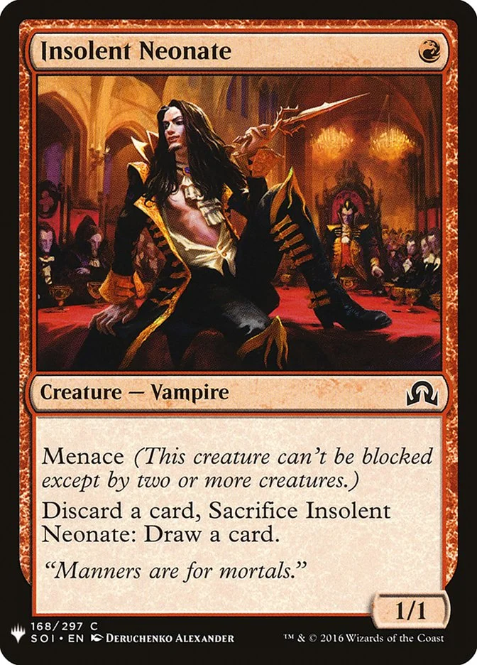 Insolent Neonate (The List) - Magic: The Gathering in TCG Land