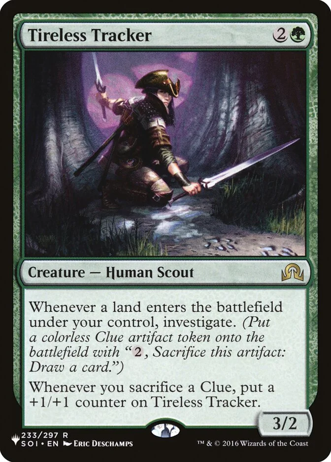 Tireless Tracker (The List) - Magic: The Gathering in TCG Land