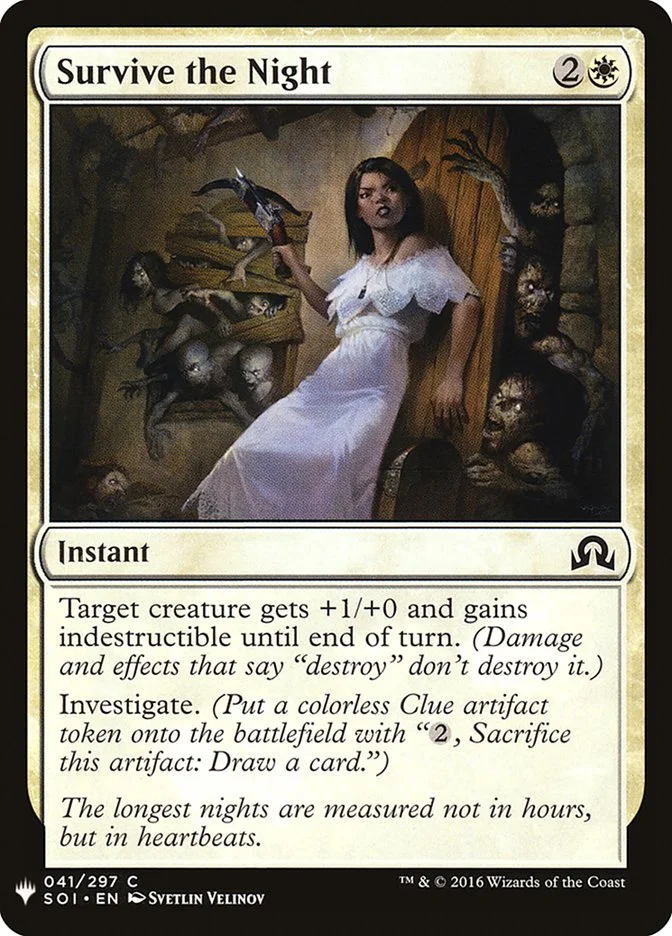 Survive the Night (The List) - Magic: The Gathering in TCG Land