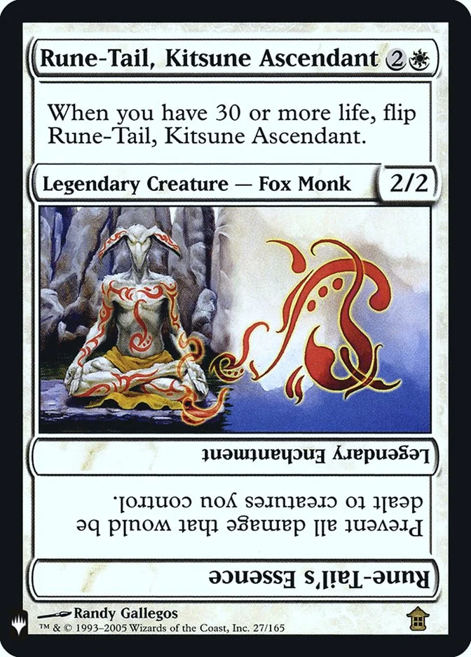 Rune-Tail, Kitsune Ascendant (The List) - Magic: The Gathering in TCG Land