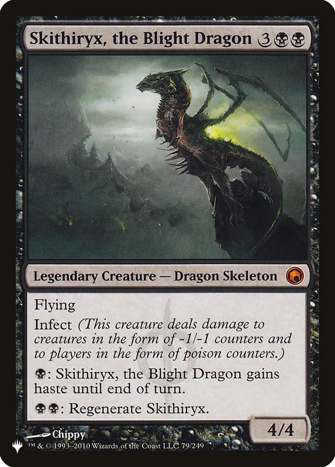 Skithiryx, the Blight Dragon (The List) - Magic: The Gathering in TCG Land México