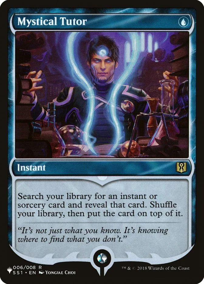 Mystical Tutor (The List) - Magic: The Gathering in TCG Land