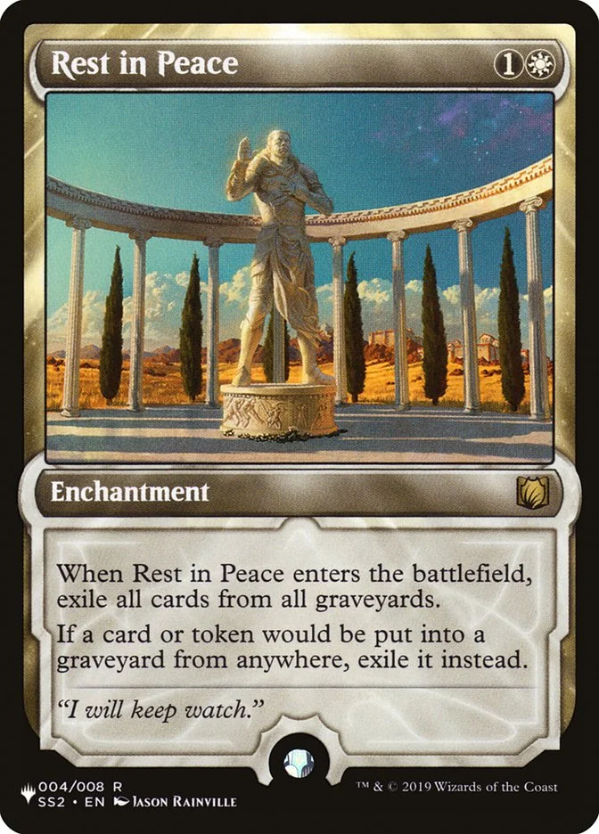 Rest in Peace (The List) - Magic: The Gathering in TCG Land