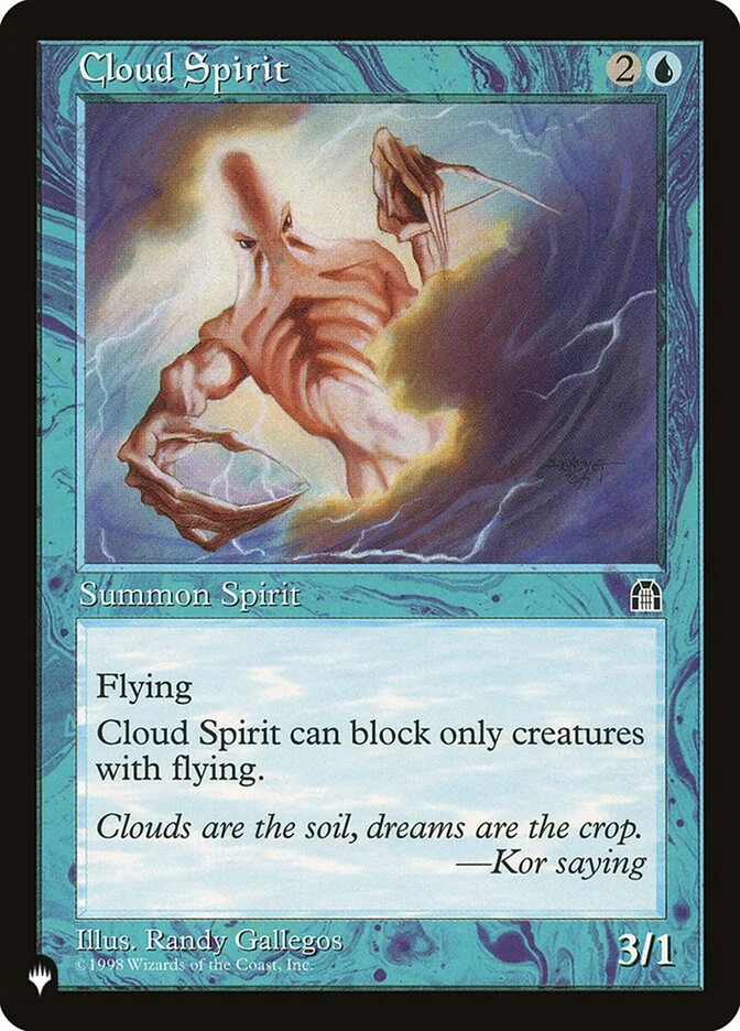 Cloud Spirit (The List) - Magic: The Gathering in TCG Land