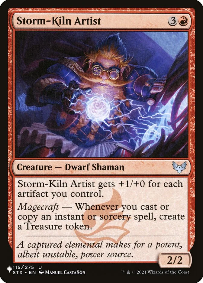 Storm-Kiln Artist (The List) - Magic: The Gathering in TCG Land