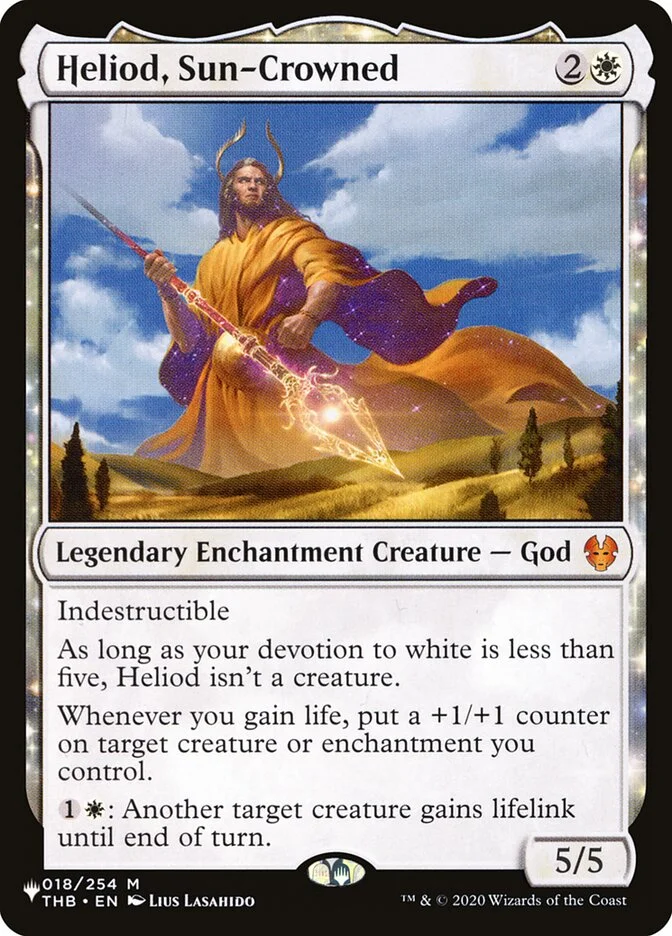 Heliod, Sun-Crowned (The List) - Magic: The Gathering in TCG Land