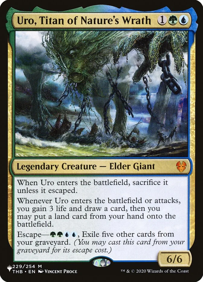 Uro, Titan of Nature's Wrath (The List) - Magic: The Gathering in TCG Land