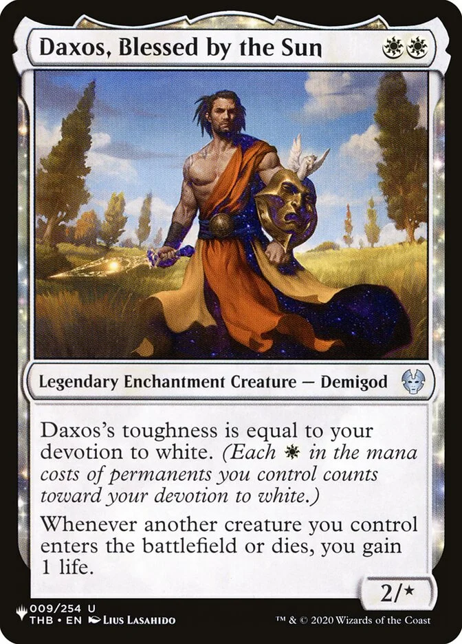 Daxos, Blessed by the Sun (The List) - Magic: The Gathering in TCG Land