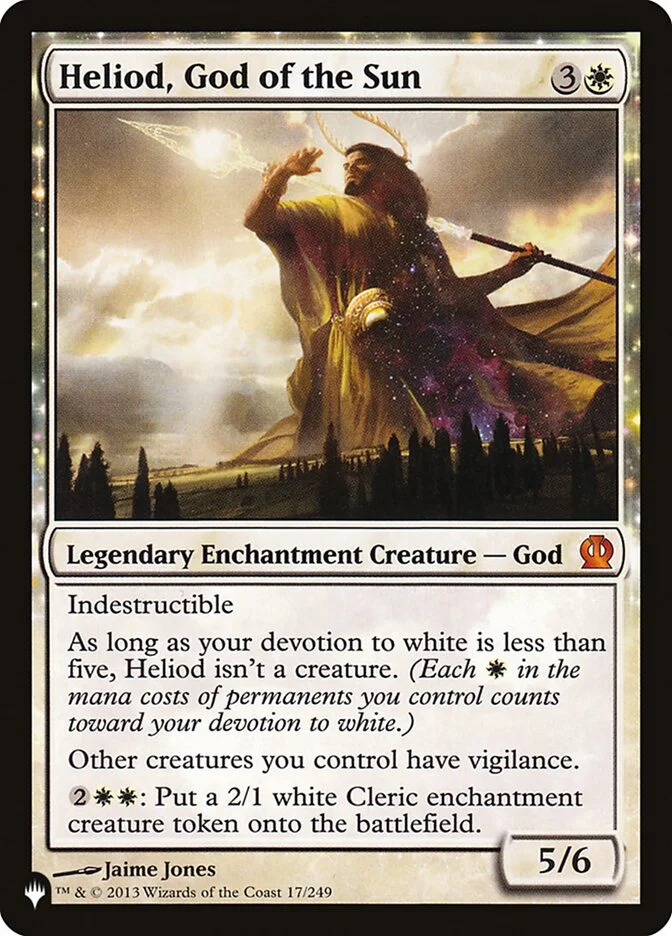 Heliod, God of the Sun (The List) - Magic: The Gathering in TCG Land