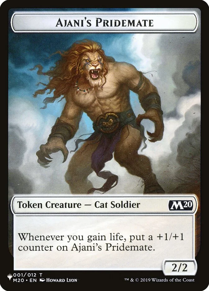 Ajani's Pridemate (The List) - Magic: The Gathering in TCG Land