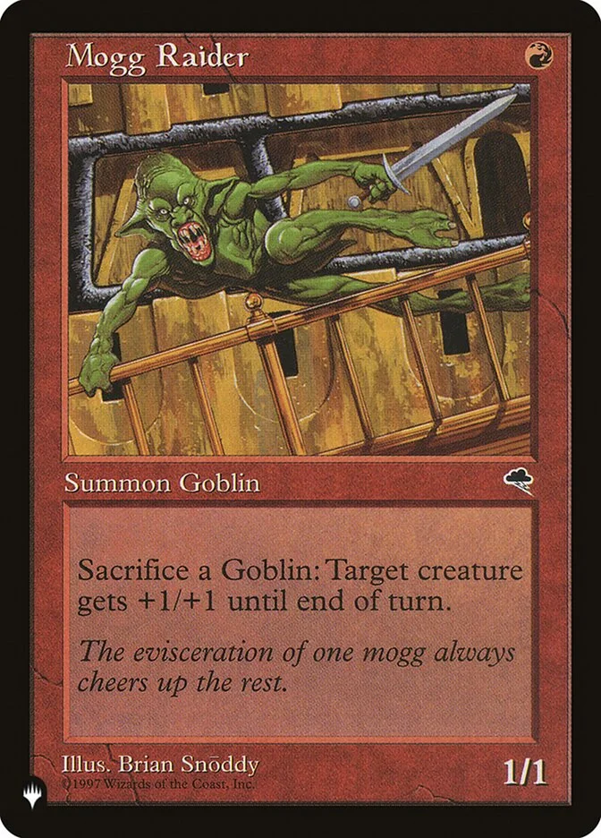 Mogg Raider (The List) - Magic: The Gathering in TCG Land
