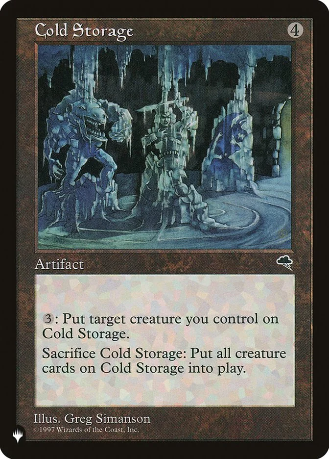 Cold Storage (The List) - Magic: The Gathering in TCG Land